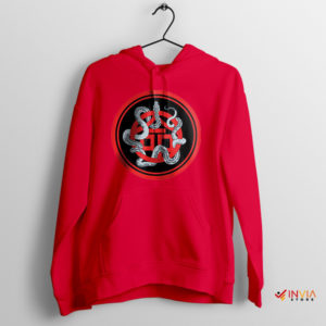 Senjutsu Mastery Rock Art Maiden Red Hoodie