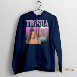 Sensational Glamour Trisha Paytas Navy Hoodie