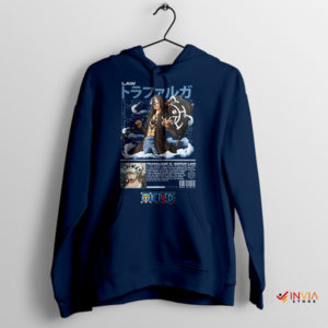 Shichibukai Surgeon Law One Piece Navy Hoodie