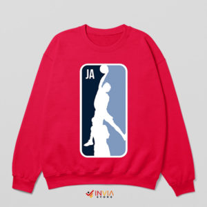 Sky High Slam Ja Morant Dunk NBA Red Sweatshirt