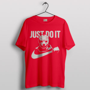 Slash the Limits Jason Voorhees Nike Red T-Shirt