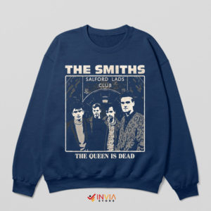 Smiths Nostalgia The Queen is Dead Navy Sweatshirt