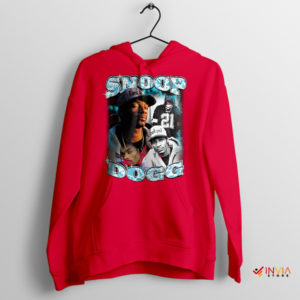 Snoop Dogg Doggystyle Poster Art Red Hoodie