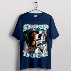 Snoop Dogg Young Vintage Graphic Navy T-Shirt