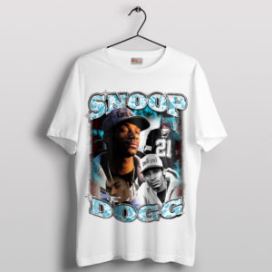 Snoop Dogg Young Vintage Graphic White T-Shirt