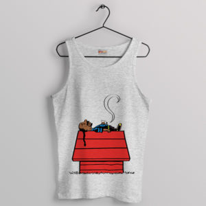 Snoopy Dances to Snoop Dogg Sport Grey Tank Top