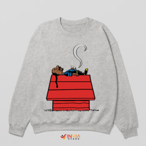 Snoopy Peanuts x Snoop Dogg Sport Grey Sweatshirt