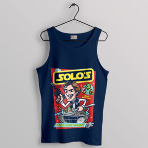 Solo's Morning Delight Han Solo Navy Tank Top