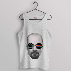 Sonic Heisenberg Pink Floyd Moon Sport Grey Tank Top