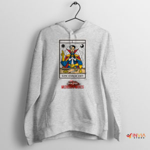 Sorcerer Supreme Doctor Strange Card Sport Grey Hoodie