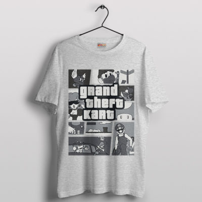 Speed Mario Kart Grand Theft Auto T-Shirt