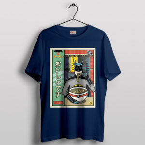 Spicy Ramen Batman Dark Knight Navy T-Shirt