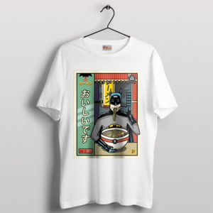 Spicy Ramen Batman Dark Knight White T-Shirt