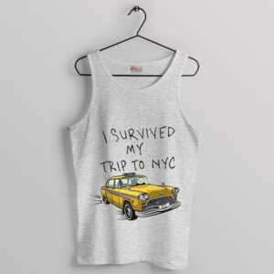 Spider Man I Survived My Trip Sport Grey Tank Top