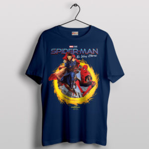 Spider-Man No Way Home Strange Portal Navy T-Shirt