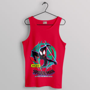 Spider-Verse Miles Morales Journey Red Tank Top