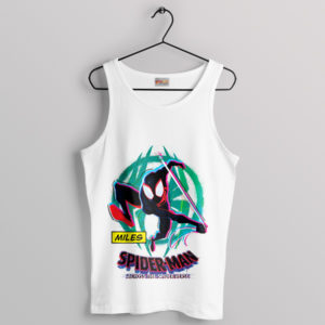 Spider-Verse Miles Morales Journey White Tank Top