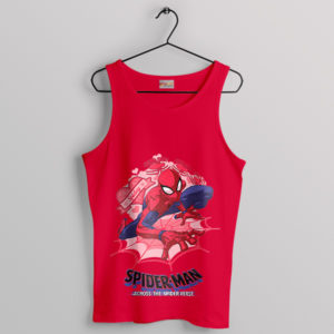 Spidey Love Into Spider Verse Red Tank Top