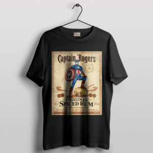 Spirits with Captain America Spiced Rum T-Shirt