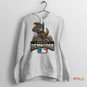 Sport Stranger Things Hawkins Demodogs Sport Grey Hoodie