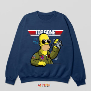 Springfield Maverick Homer Top Gun Sweatshirt