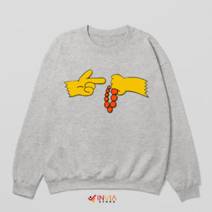 Springfield Rhymes Run The Jewels Sport Grey Sweatshirt