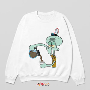 Squidward Meme Coffee Hour Sweatshirt