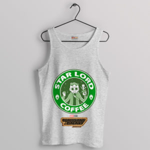 Star-Lord Coffeehouse Guardians Sport Grey Tank Top