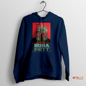 Star Wars Boba Fett The Notorious Navy Hoodie