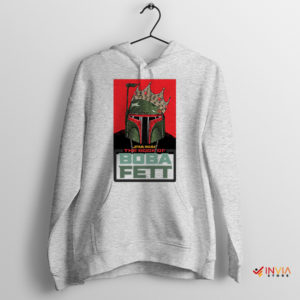 Star Wars Boba Fett The Notorious Sport Grey Hoodie