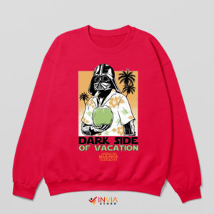 Star Wars Dark Side Getaway Red Sweatshirt