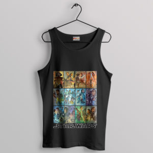 Star Wars Movie Timeline Poster Tank Top