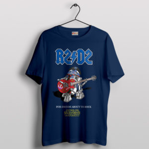 Star Wars R2-D2 Rocks Like ACDC T-Shirt