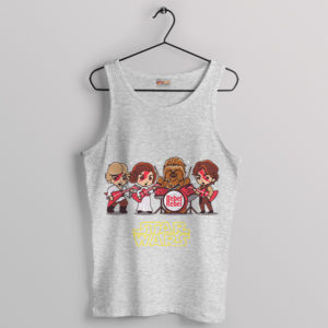 Star Wars Rebels Strike Kiss Band Sport Grey Tank Top