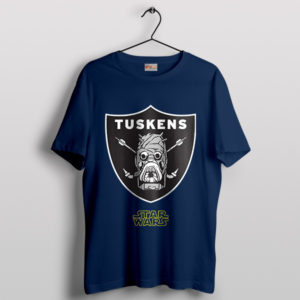 Star Wars Warriors Oakland Raiders Navy T-Shirt