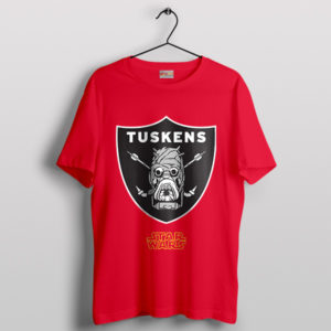 Star Wars Warriors Oakland Raiders RedT -Shirt