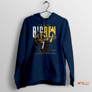 Steel City QB Ben Roethlisberger Fan Navy Hoodie