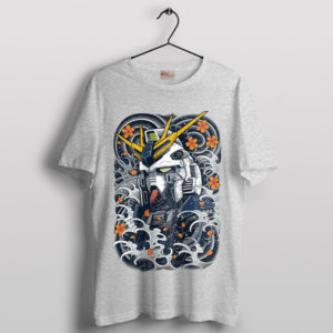 Steel Samurai Nu Mecha Gundam Sport Grey T-Shirt