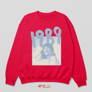 Step into 1989 with Taylor Swift Red Sweatshirt