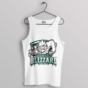 Storm the Field with Blizzard Footbal White Tank Top