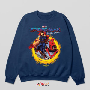 Strange Portal Adventure Spider-Man Navy Sweatshirt