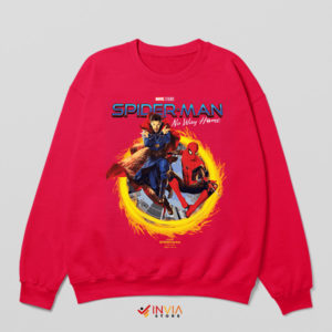 Strange Portal Adventure Spider-Man Red Sweatshirt