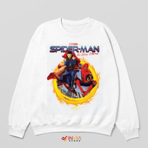 Strange Portal Adventure Spider-Man Whiite Sweatshirt