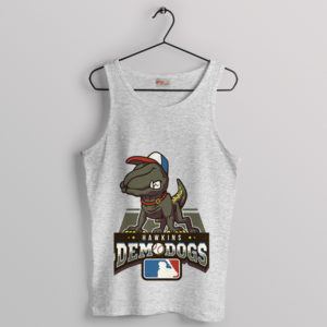 Stranger Things 3 Hawkins Demodogs Sport Grey Tank Top