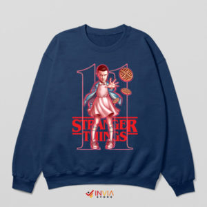 Stranger Things Season 4 Eleven Navy Sweatshirt