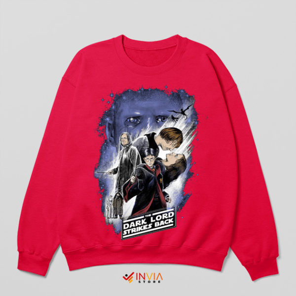 Strikes Back Dark Lord Voldemort Red Sweatshirt