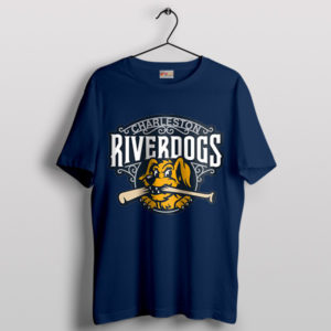 Stylish Fanwear Charleston RiverDogs Navy T-Shirt