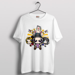 Suma Hinatsuru Makio Powerpuff Girls White T-Shirt