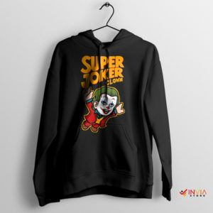 Super Mario Joker Folie à Deux Black Hoodie