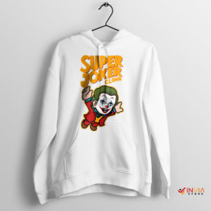 Super Mario Joker Folie à Deux White Hoodie